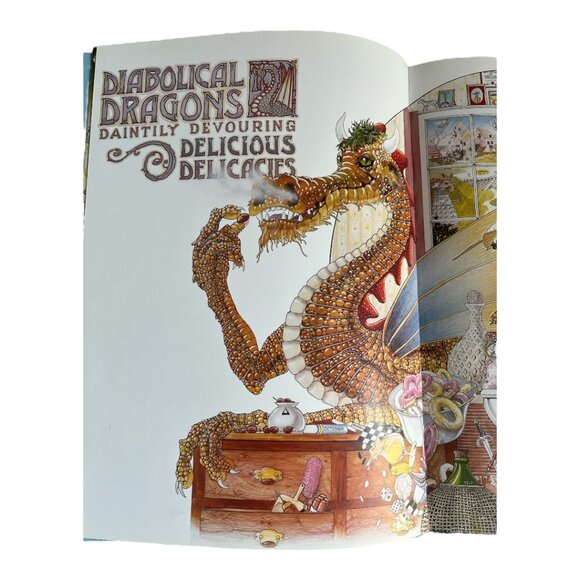 Hardcover Animalia by Graeme Base Vintage 1987 Children's Book - Picture 9 of 13